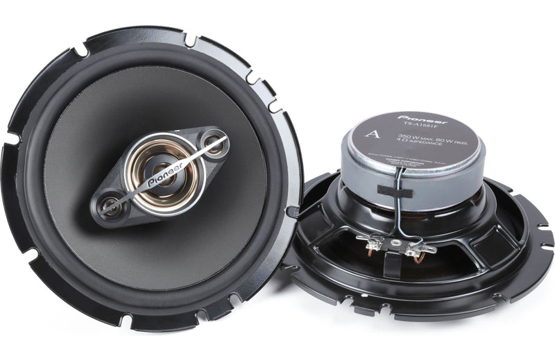 Pioneer TS - A1681F: 6.5" 4 - Way Coaxial Car Speakers - Elite Custom Sound