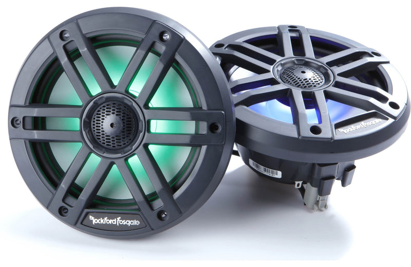 Rockford Fosgate M1 - 65B M1 Series 6 - 1/2" (Black) Color - Optix™ Marine Speakers - Elite Custom Sound