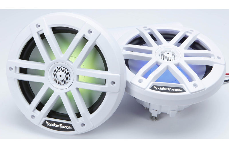 Rockford Fosgate M1 - 8 M1 Series 8" (White) Color - Optix™ Marine Speakers - Elite Custom Sound