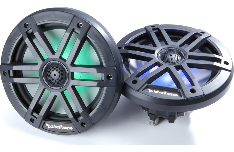 Rockford Fosgate M1 - 8B M1 Series 8" (Black) Color - Optix™ Marine Speakers - Elite Custom Sound