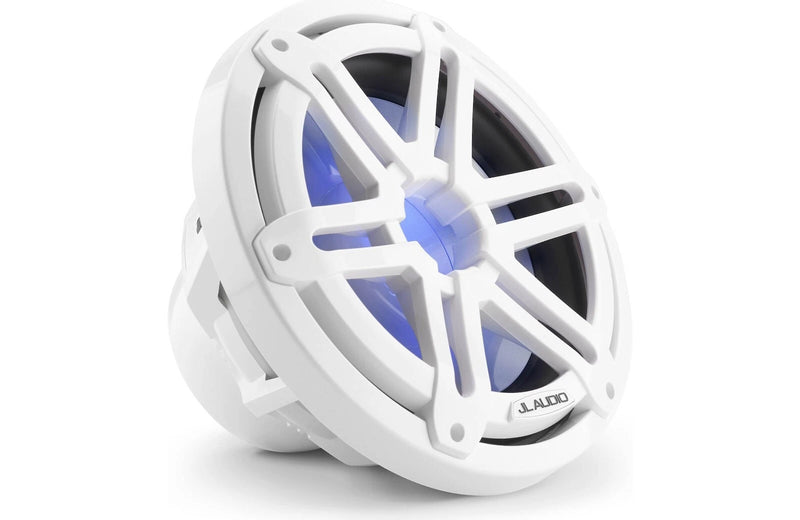 JL Audio M3-10IB-S-GW-i-4 10" Infinite Baffle Marine Subwoofer - White RGB LED