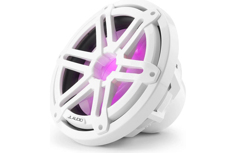 JL Audio M3-10IB-S-GW-i-4 10" Infinite Baffle Marine Subwoofer - White RGB LED